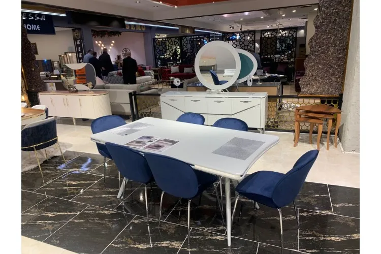 Zenn Yemek Odası Takımı (Sis Gri)